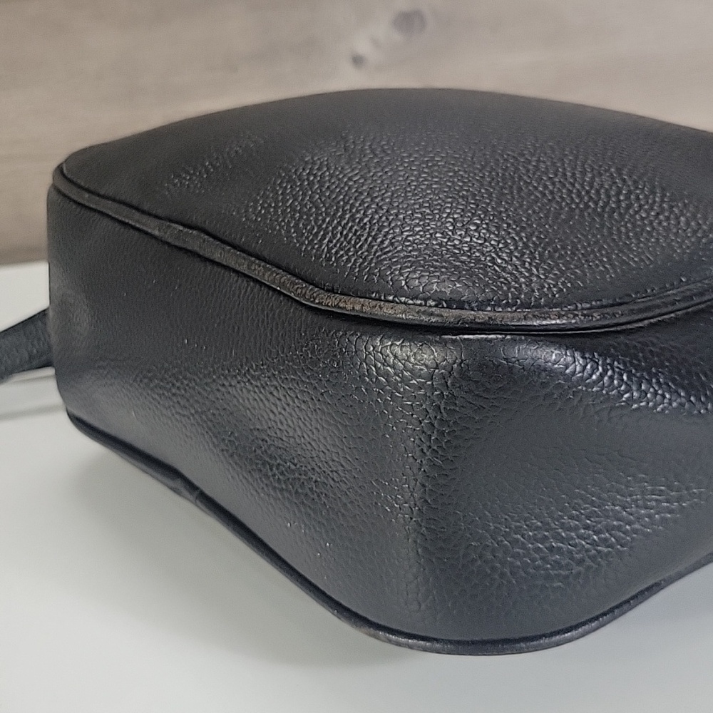 Gucci Black Leather Soho Disco Crossbody Shoulder Bag - Picture 9 of 16